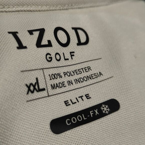 Izod Golf Elite XXL Polo Gray - Picture 2 of 4